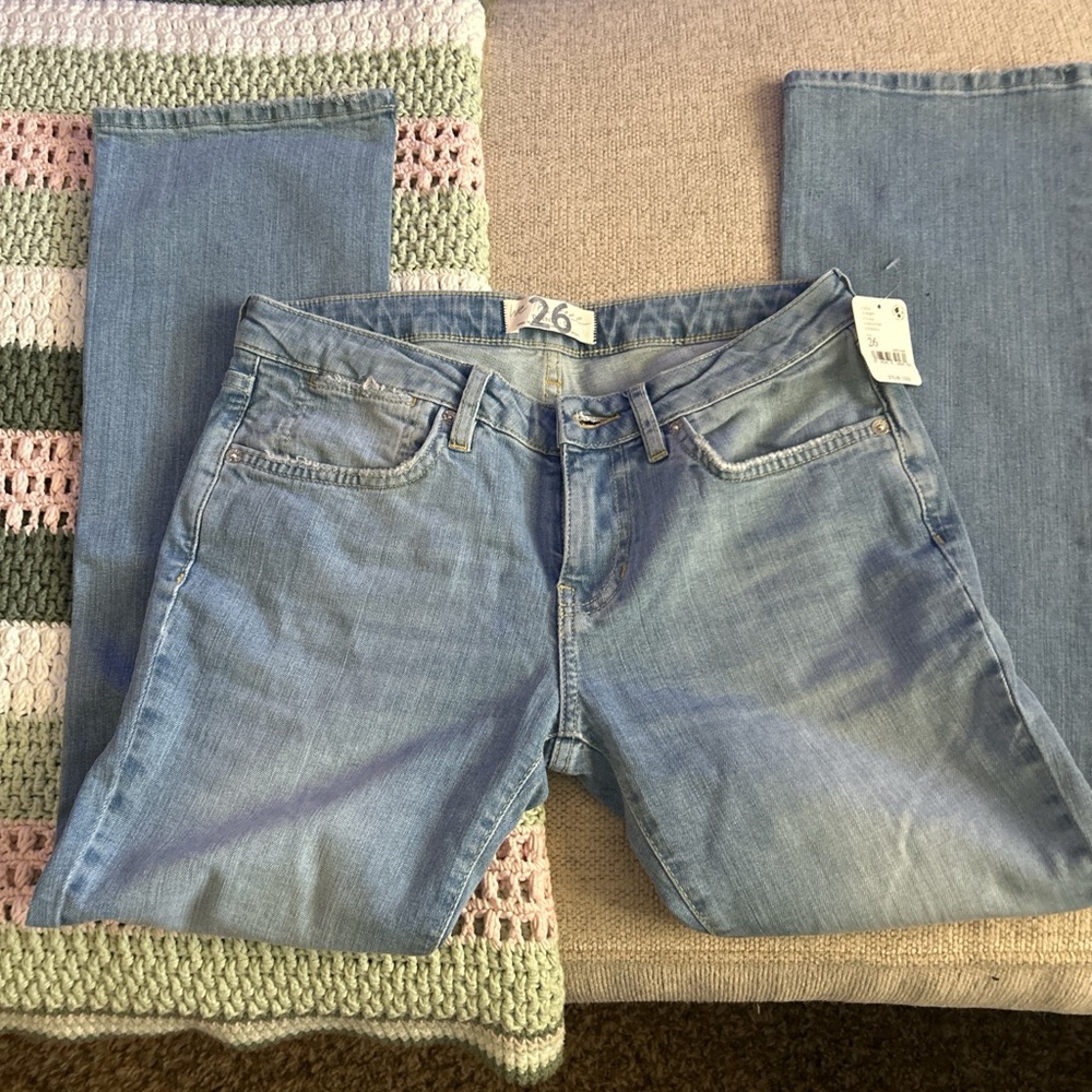 FP Movement by Free People Light Blue Straight Leg Jeans